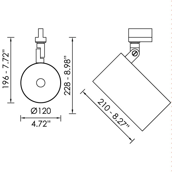 PENDO 2 Q B ECO S.S.LED