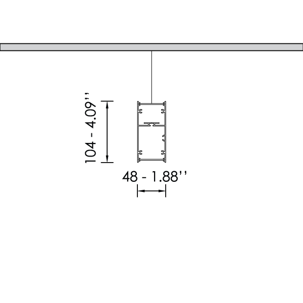 NOTUS 17 UP DOWN LINEAR LED SP