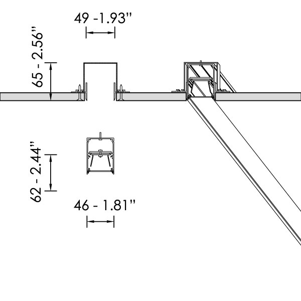 NOTUS 25 TRIMLESS A LINEAR LED