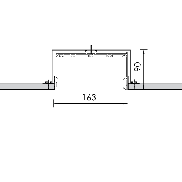NOTUS 2 TRIMLESS A LINEAR LED