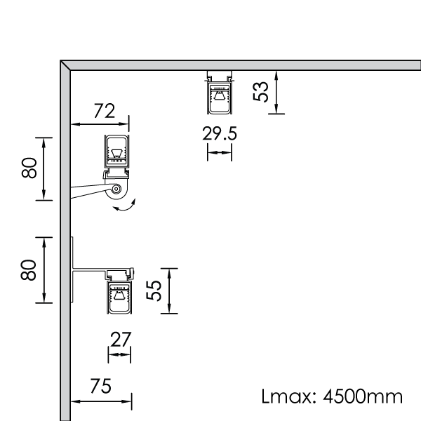 NOVUS OUT H.P.LED REF